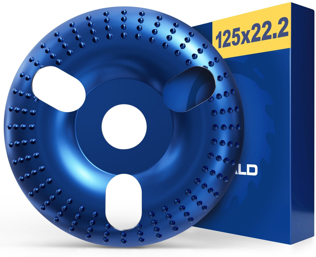 LMYKH Holzschnitzscheibe Set 100mm - Für Winkelschleifer Mit 16mm Aufnahme