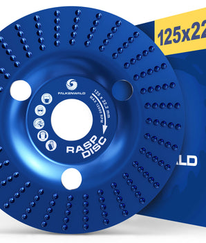 Ø 125mm - Frässcheibe für Winkelschleifer - Flach