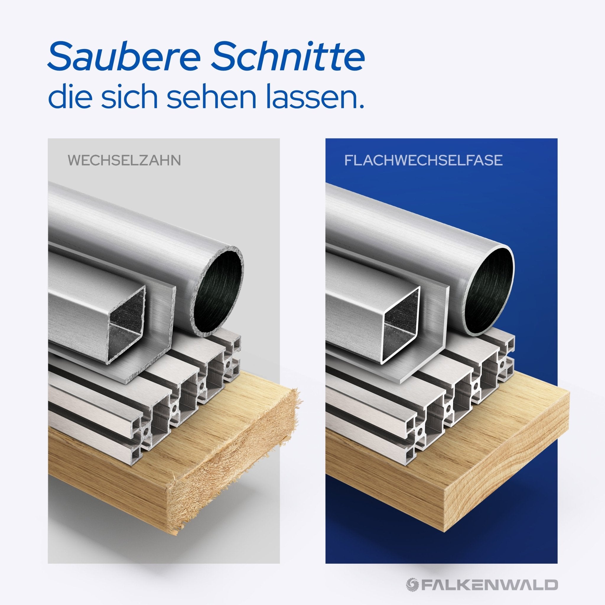 Ø 150x20mm Multi-Material Sägeblatt - 40 Zähne